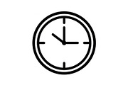 Minimal Clock Face Vector Bundle, an Illustration by Designs_River (Thumbnail 43 of 48)