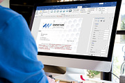 Letterhead Word Google Docs Pages, a Stationery Template by Tbunny (Thumbnail 6 of 6)