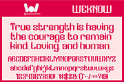 Mighty Hearts font, a Blackletter Font by weknow (Thumbnail 4 of 8)