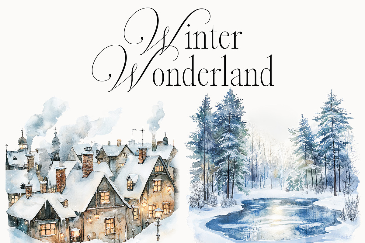 New! Winter Christmas Edition, a Seasonal Illustration by Isabelle Salem (Photo 124 of 227)