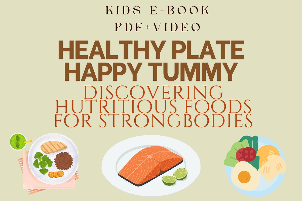 Happy Tummy With Nutrition, a Magazine Template by Crox Studio | Digital (Photo 1 of 5)