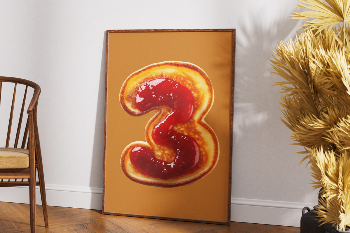 Pancake with Jam Font, a Handwritten Font by Handmadefont (Photo 7 of 10)