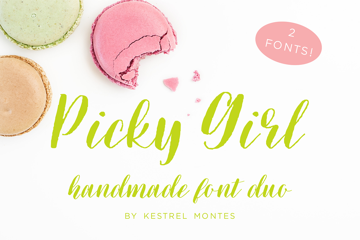 Picky Girl Font Pair