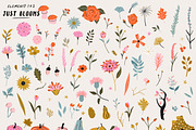 Just Blooms-Autumn Poster & Pattern, an Object Graphic by Essentially Nomadic (Thumbnail 11 of 14)