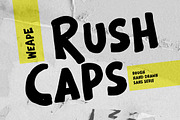 Rushcaps – Bold All Caps Marker Font, a Handwritten Font by Weape Studio (Thumbnail 1 of 10)