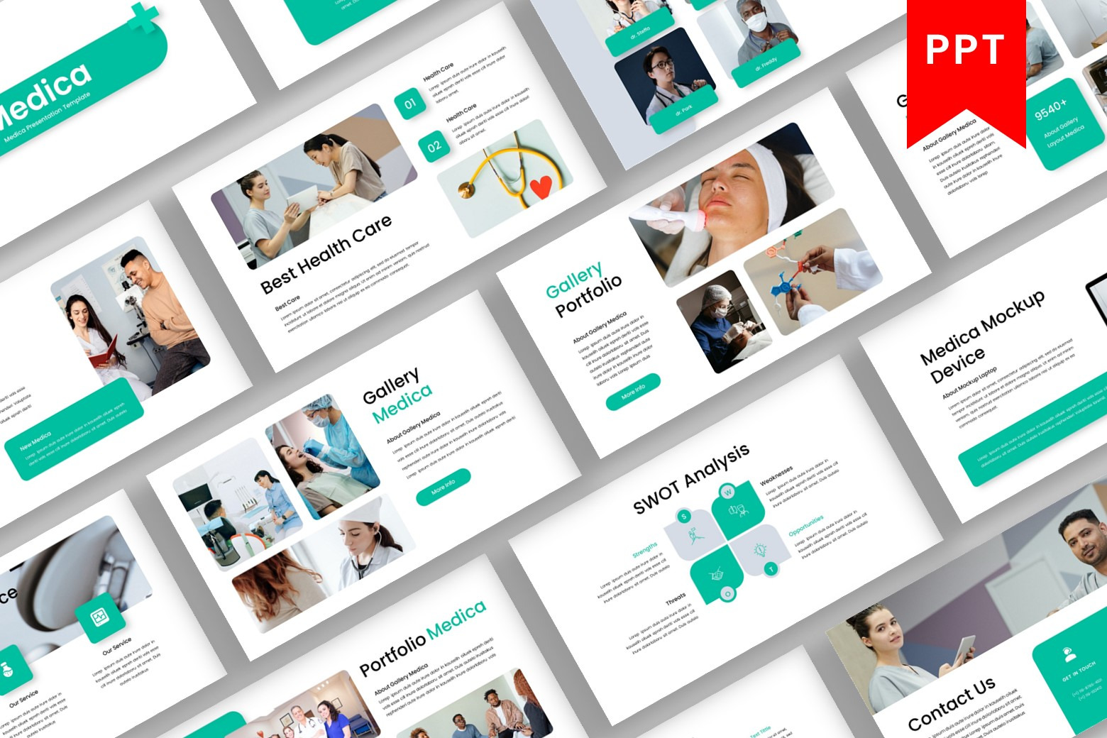 Medica – Medical PowerPoint Template, a Presentation Template by ...