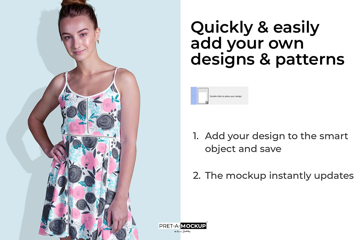Summer Dress Mockup, a Books & Magazine Mockup by Pret-a-Mockup (Photo 3 of 7)