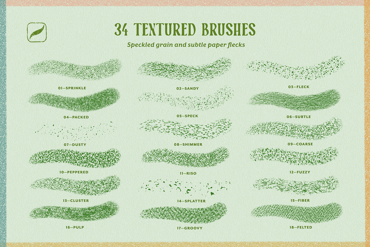 Procreate Texture Shading Brushes, a Brush Add-On by Basia Stryjecka (Photo 10 of 19)