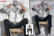 Exotic Canvas PS Actions Bundel, an Action Add-On by Amorjesu.com (Thumbnail 70 of 104)