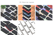 3D iPhone Presentation Mock-Up Bun 2, an iPhone Mockup by Graphicsworld125 (Thumbnail 2 of 15)