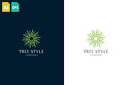 Tree Style Logo, a Branding & Logo Template by Schneider Design Store (Thumbnail 2 of 2)