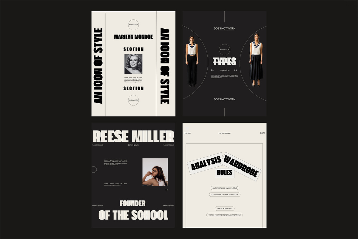 ADAM - Instagram Template Kit, a Templates & Theme by GothicStudio (Photo 7 of 10)