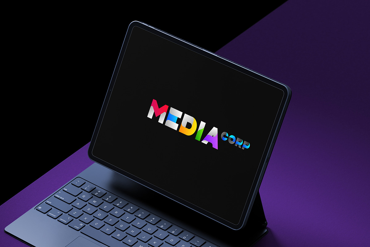 Corpoline Color Gradient OTF Font, a Font by Sentavio (Photo 5 of 5)