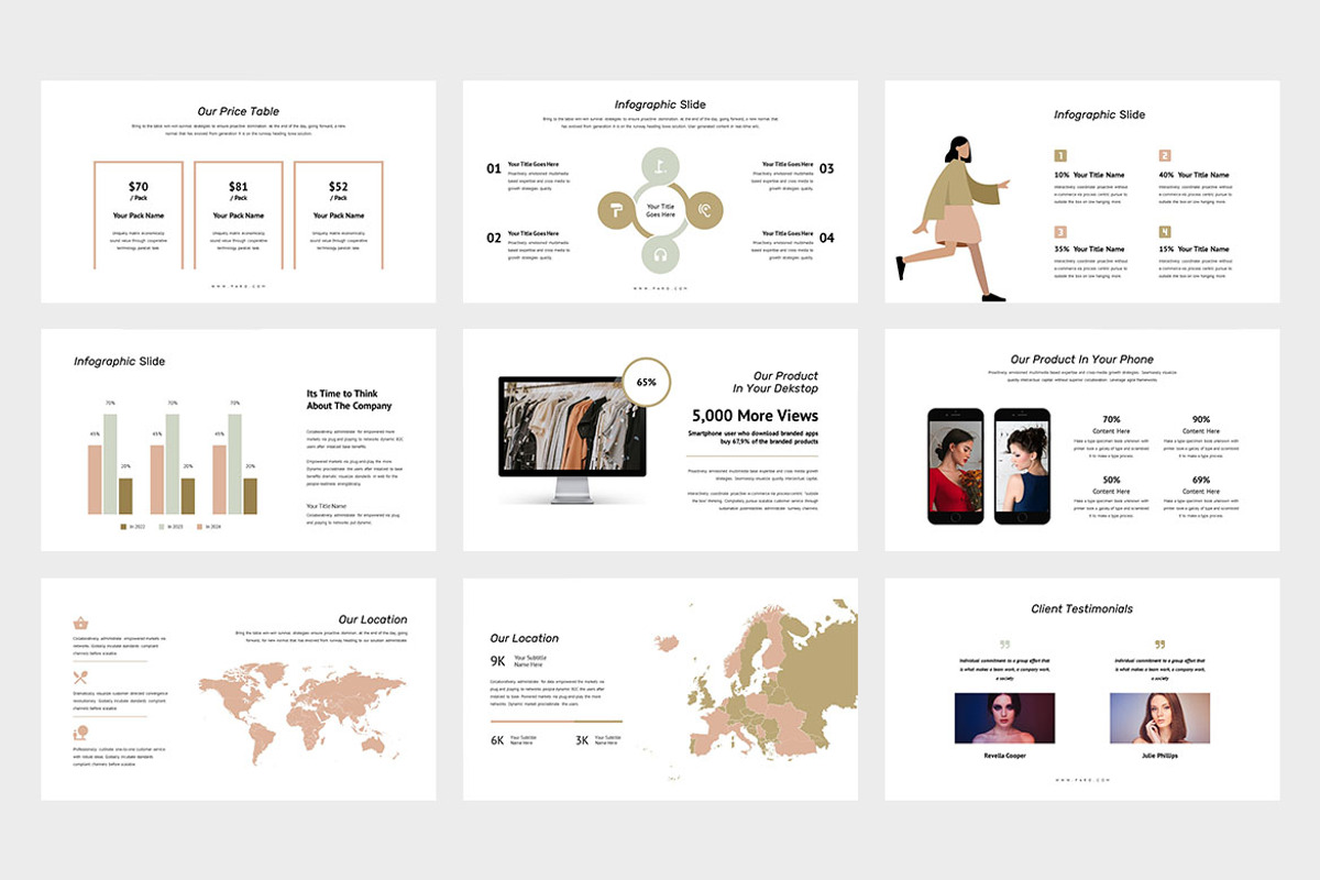 Faro : Beauty Clinic Powerpoint, a Presentation Template by Punkl Camp (Photo 4 of 9)