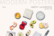 MODERN POSTERS creator kit, a Decorative Illustration by Yuliia Lashevska (Thumbnail 8 of 12)