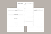 Generic Planning Pages Set V-20, a Stationery Template by shahsoft (Thumbnail 3 of 3)
