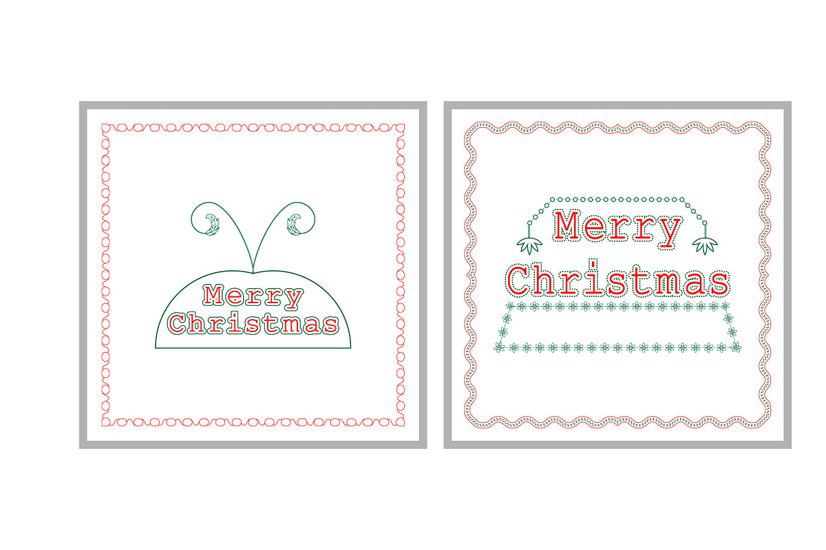 Merry Christmas Design, a Decorative Illustration by Lakhan1998 (Photo 4 of 6)