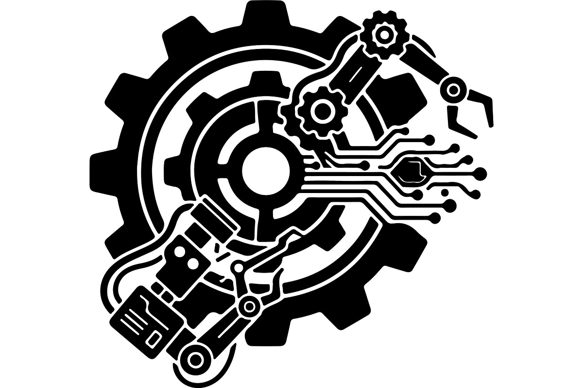 Gear and technology icons, a Technology Illustration by abu67222 (Photo 12 of 13)