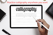 Blackletter Calligraphy Workbook Set, a Templates & Theme by ZenLettering (Thumbnail 7 of 9)