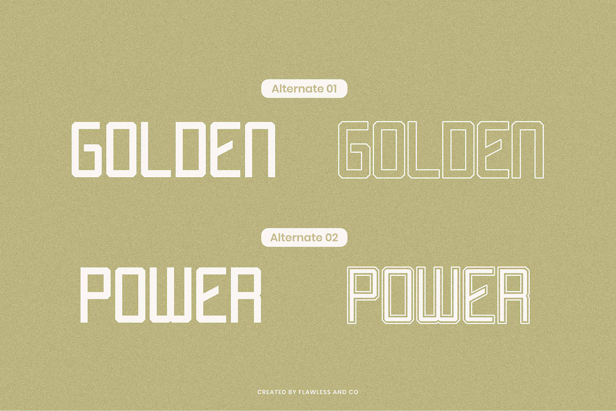 Power Balboy - Sport Sans Serif, a Font by Flawless And Co (Photo 4 of 10)