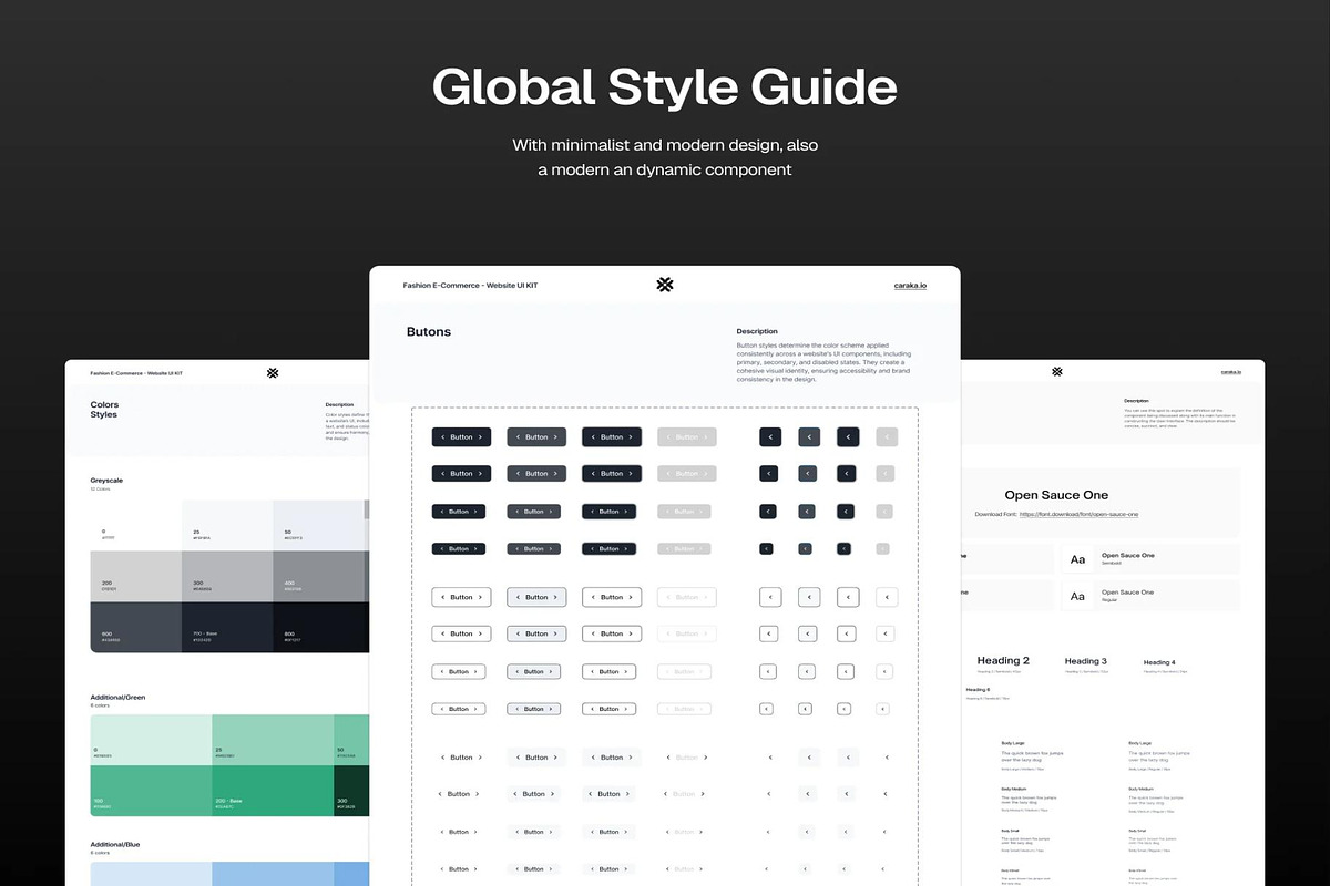 Beliin Fashion E-commerce Website, an UI Kit Template by Creative Perspective (Photo 4 of 8)