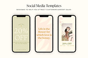 Ecommerce Shop Template Pack | Canva, a Design Template by Fourteen Creative Co. (Thumbnail 6 of 13)