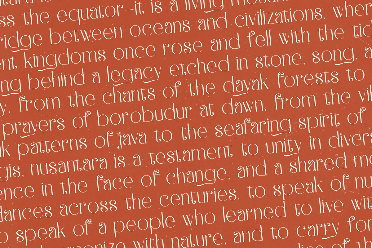 Hustle Batik Elegant Display Serif, a Serif Font by timelesstype.co (Photo 12 of 20)