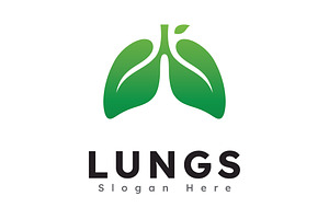 Lungs health logo icon vector, a Graphic by T.Vooka