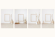 Photo Frame Mockup Bundle 26 Element, a Print Template by PawMockups (Thumbnail 5 of 13)