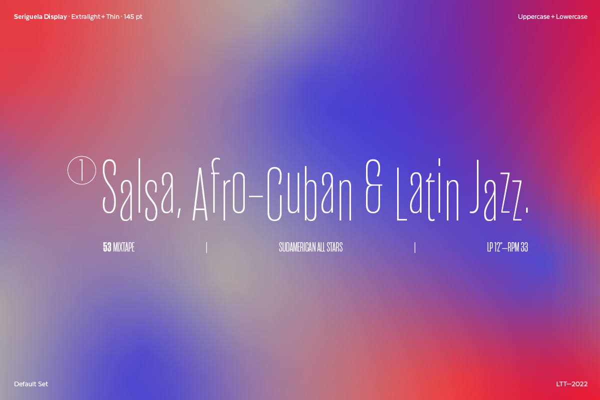 Seriguela - Family 50% off, a Sans Serif Font by Latinotype (Photo 12 of 15)