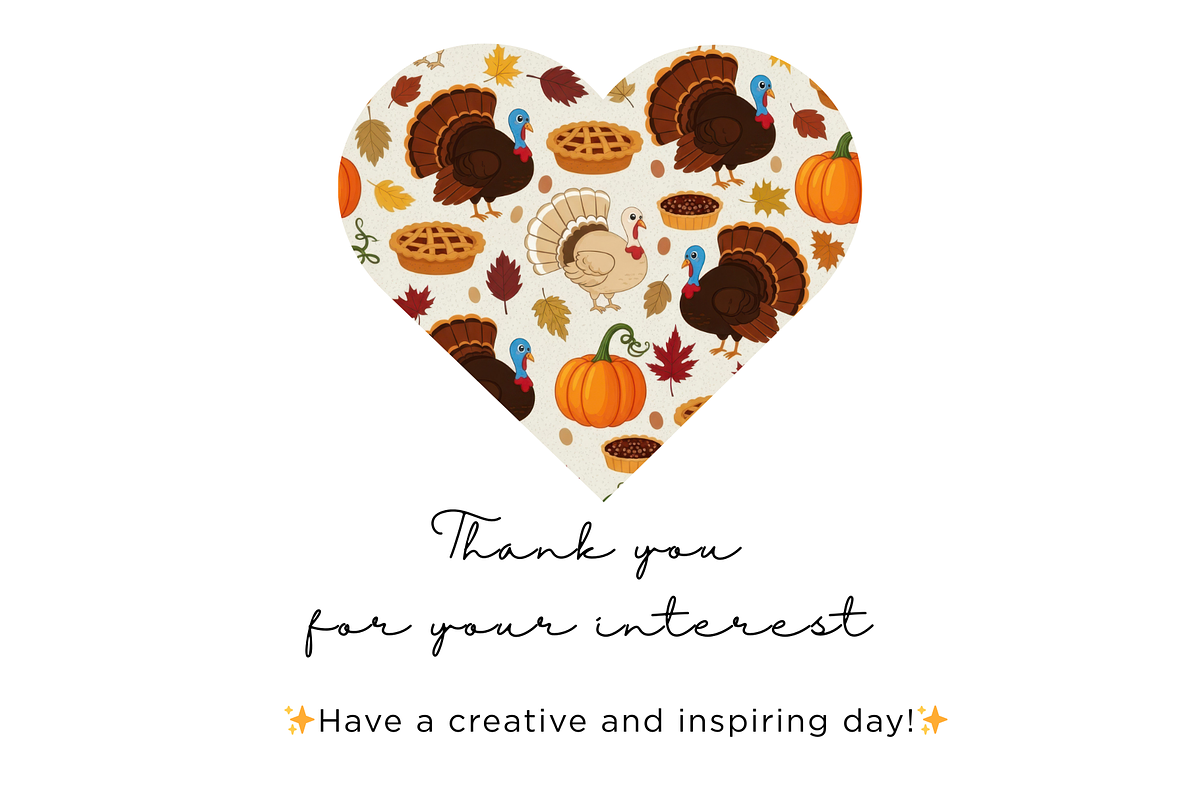 Thanksgiving Turkey Seamless, an Illustration by Mashimara (Photo 2 of 4)