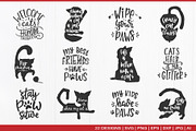 Funny Cat bundle / Cat lovers, an Animal Illustration by Tatti Graphic Studio (Thumbnail 2 of 3)