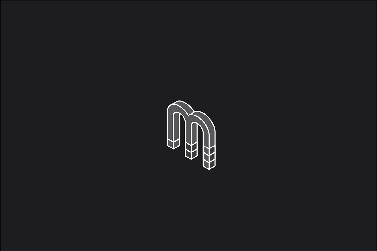 Logo Geometric Letter - Isometric, a Branding & Logo Template by CorgiAstronaut (Photo 3 of 3)