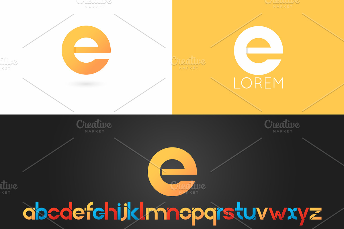 Letter E logo vector icon, a Branding & Logo Template by PushLogo (Photo 1 of 3)