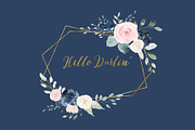 Dusk & Blush Watercolor Clipart Pack, an Illustration by PrettyGrandmillennial (Thumbnail 13 of 13)