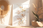 Fantasy flowers, White peonies, an Object Illustration by ollalya (Thumbnail 2 of 9)