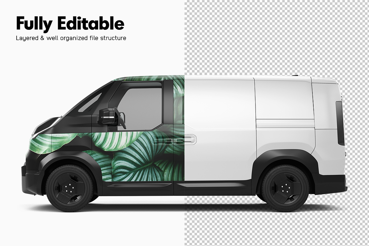 Van Mockup 37, an Advertising Mockup by Mockupix (Photo 3 of 12)