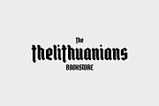 High Nobiety Modern Blackletter Font, a Blackletter Font by Maulana Creative (Thumbnail 3 of 8)