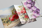 Fruit tree branch. Collection, a Food Illustration by Handmadefont (Thumbnail 5 of 12)