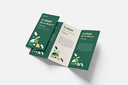 Minimalist Trifold Brochure Mockup, an Advertising Mockup by bimockup (Thumbnail 4 of 6)