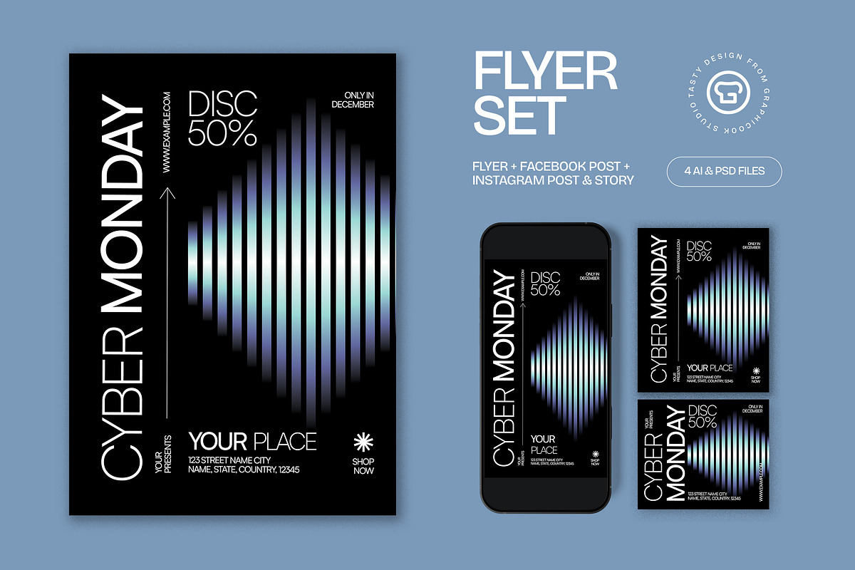 Cyber Monday Flyer