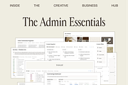 Creative Business Hub for Notion, a Marketing Template by MARA Design Co. (Thumbnail 3 of 17)