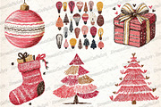 Hand Drawn Whimsical Christmas, an Illustration by DreamCafeArt (Thumbnail 3 of 6)
