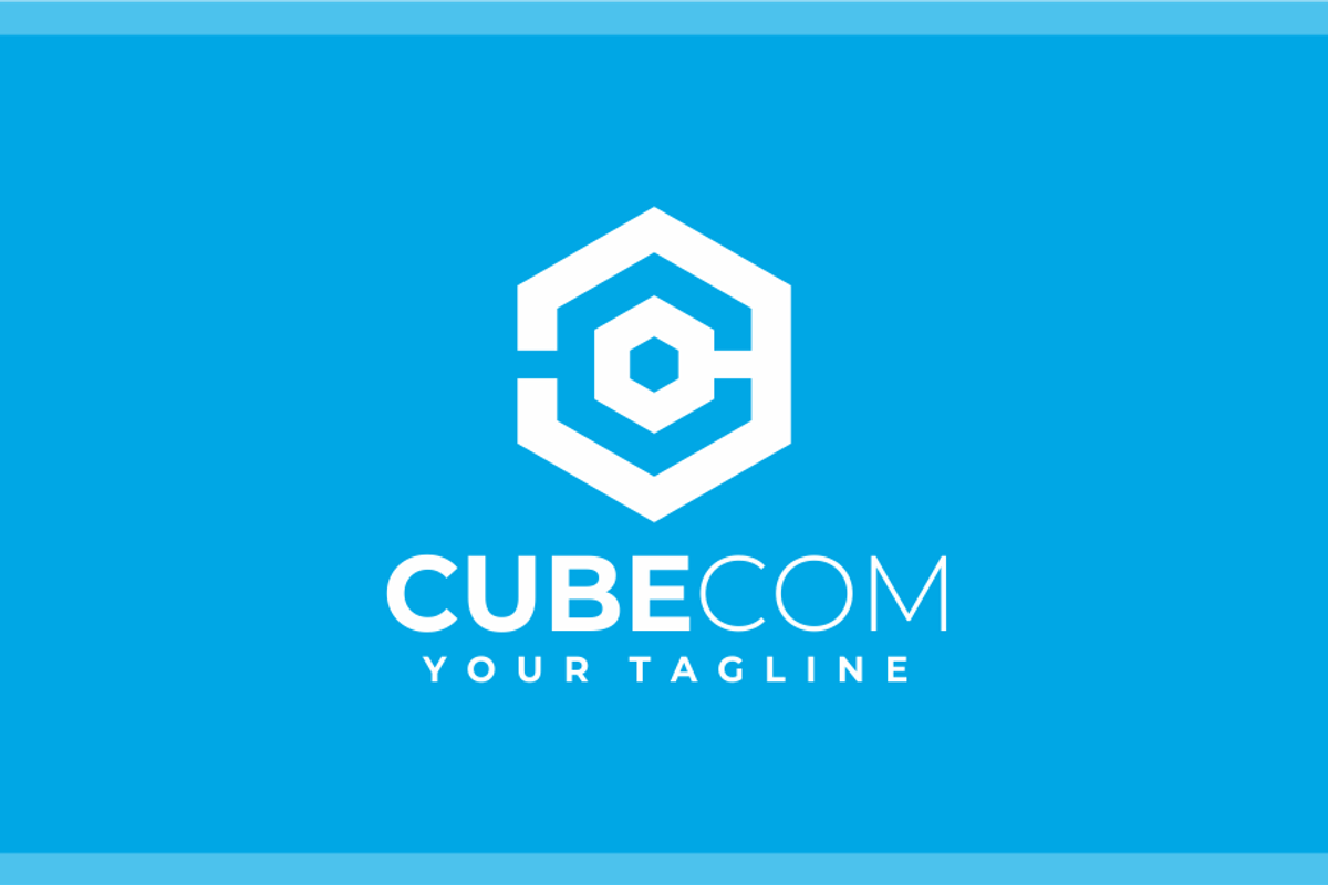 Cube Com - Hexagon Letter C Logo, a Branding & Logo Template by yopie (Photo 2 of 3)