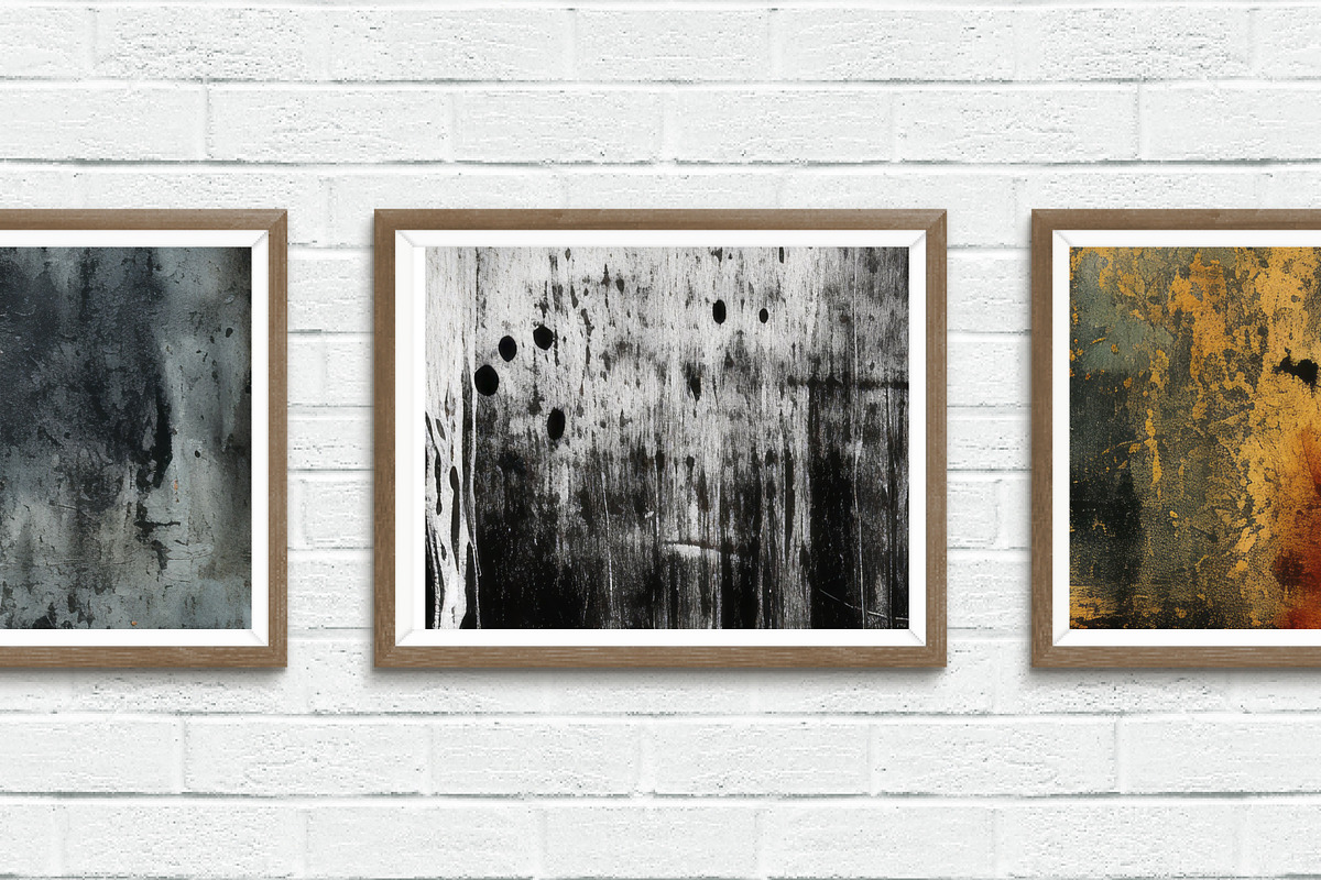 Black Grunge Backgrounds, a Background Graphic by Skritch Studio (Photo 4 of 5)