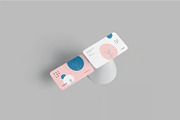 Round Edges Business Card Mockup, an Advertising Mockup by megostudi0 (Thumbnail 7 of 7)
