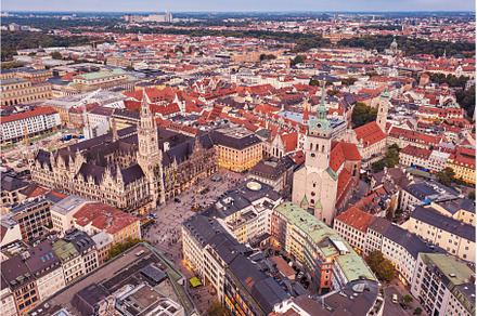 Marienplatz in Munich, an Architecture Photo by Nature and travel