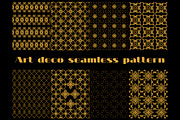 Art Deco Seamless Patterns, a Pattern Graphic by Andy Vinnikov (Thumbnail 4 of 5)