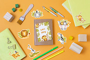 Safari kid's watercolor illustration, an Animal Illustration by Fedulova Art (Thumbnail 13 of 16)