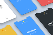Isometric Mobile App Mockup, an iPhone Mockup by SL Studio (Thumbnail 4 of 5)